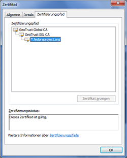 Zertifizierungspfad